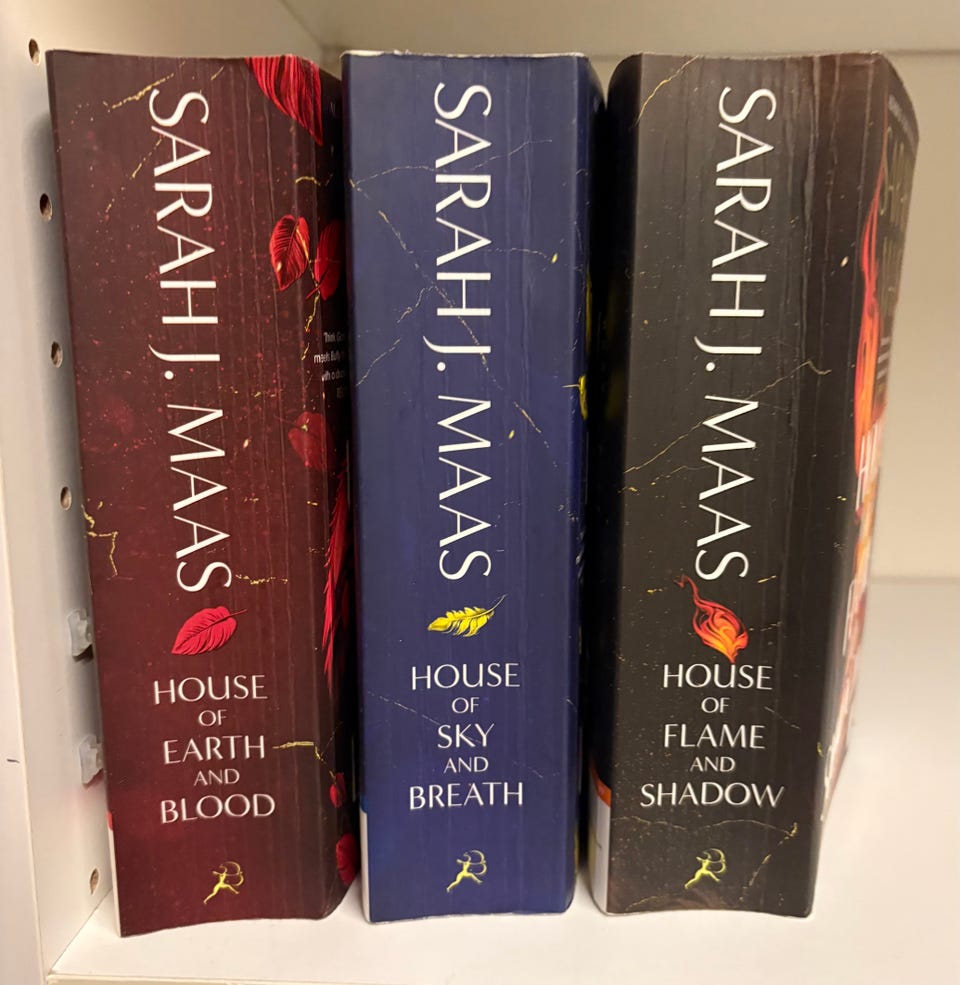 Sarah J. Mass - Crescent City trilogy | FINN-torget