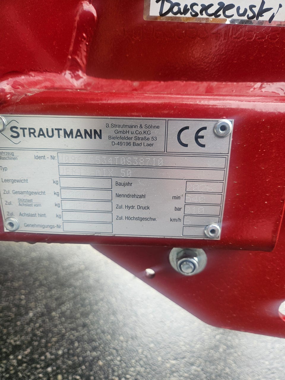 Strautmann Verti-Mix 50 fullfôrblander 2026 – bilde 4 av 7