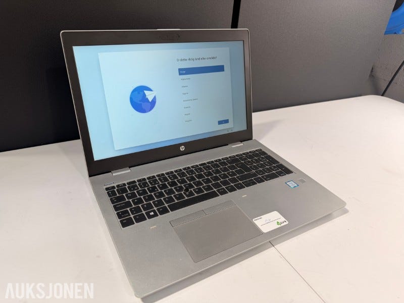 HP ProBook 650 G5 - Core i5-8265U, 8 GB RAM, 256 GB NVMe SSD