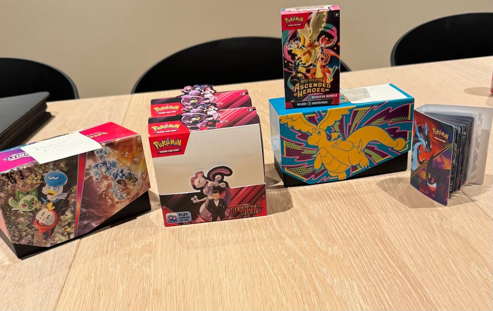 Pokémon Ascended Heroes & Destined Rivals – ca. 5 kg bulk +