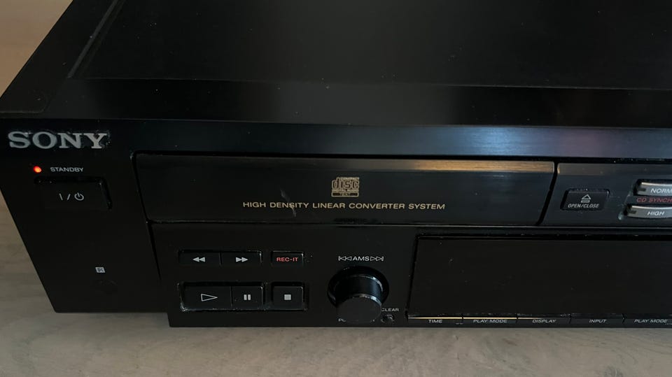 Sony MXD-D3 CD & Minidisc-spiller/opptaker – Pent brukt hifi