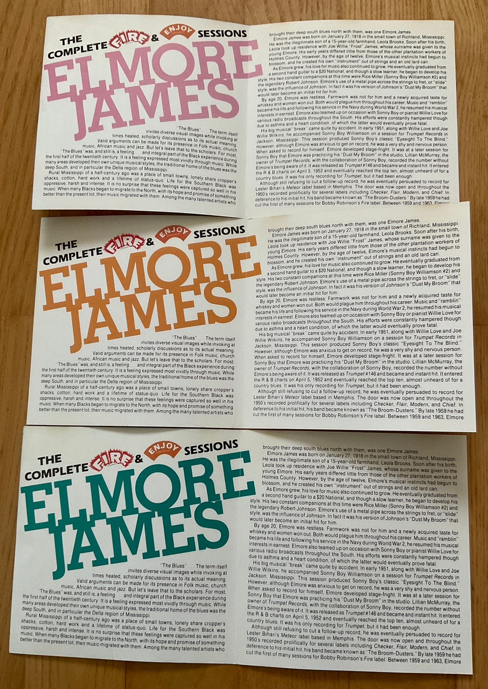 Elmore James— The Complete Fire & Enjoy Sessions | FINN-torget