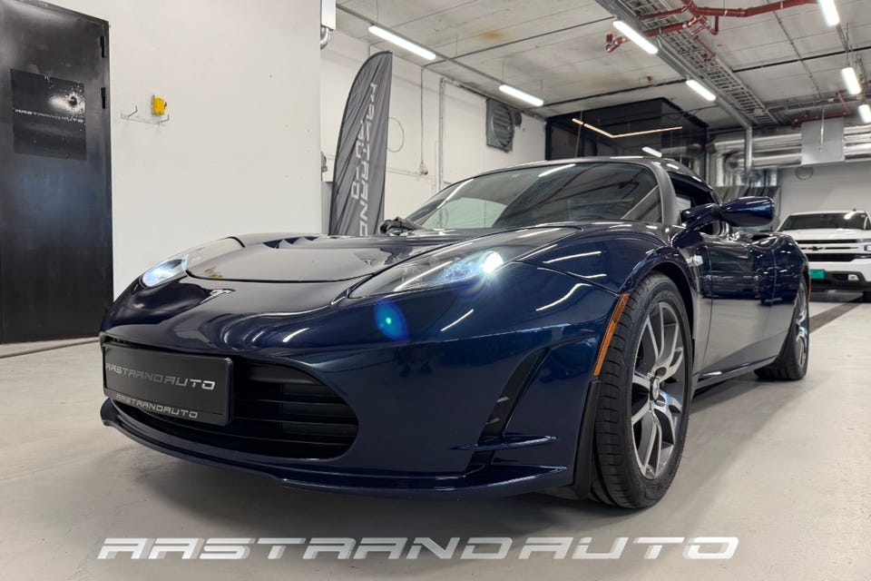 Tesla Roadster 2012 Blå – bilde 1 – brukt Tesla hos Aastrand Auto Stavanger
