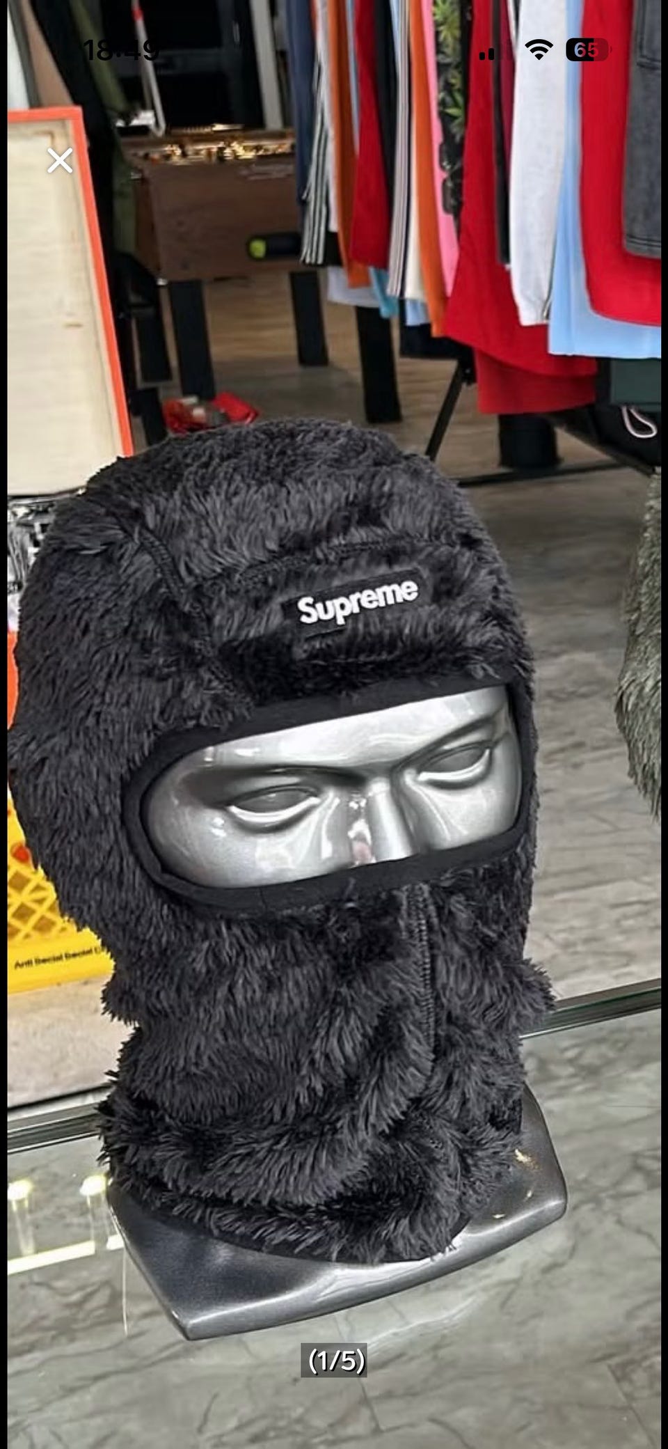 Supreme Fuzzy Balaclava | FINN-torget