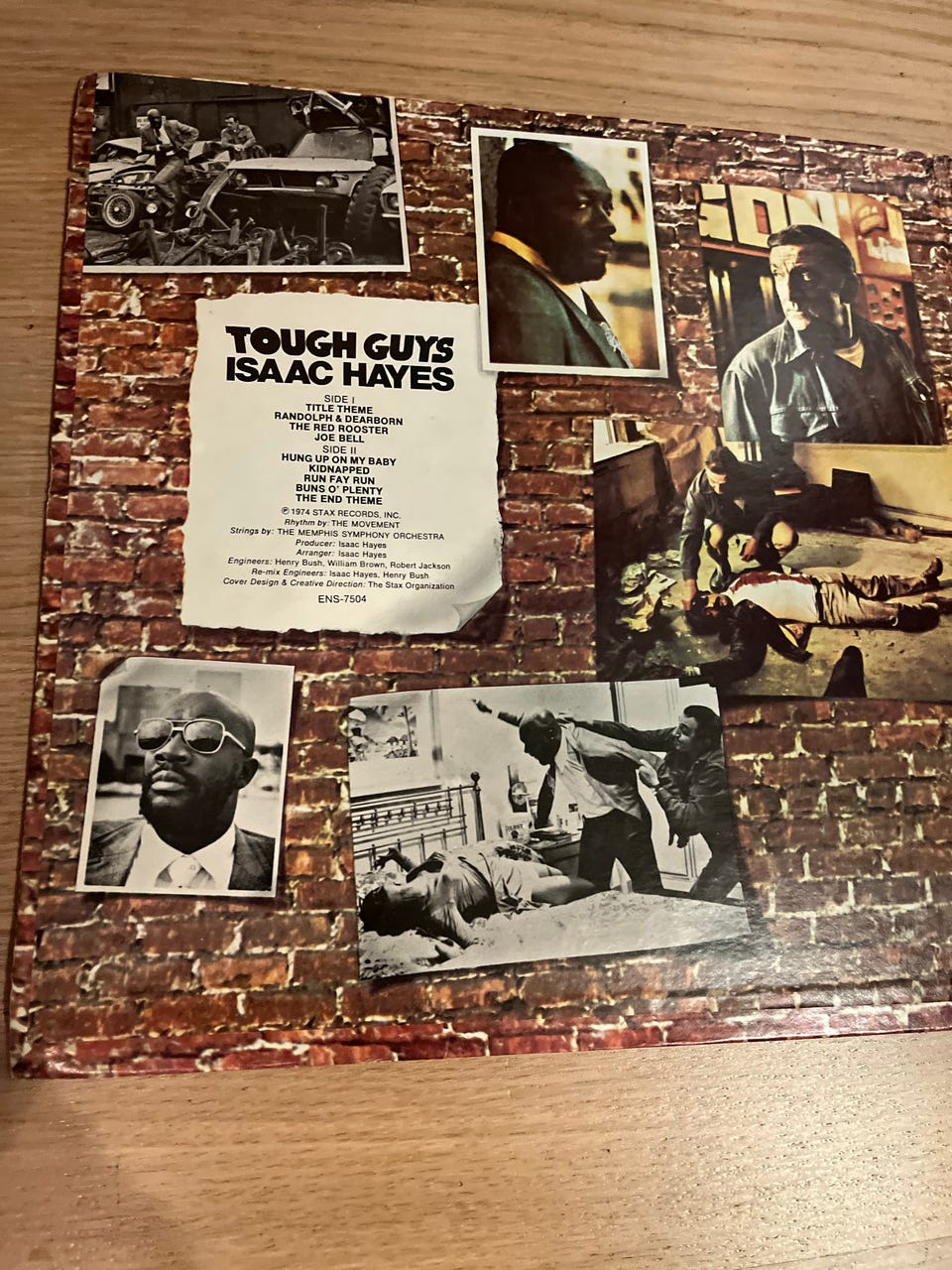 Isaac Hayes – Tough Guys (LP 1974, Stax ENS-7504) | FINN-torget