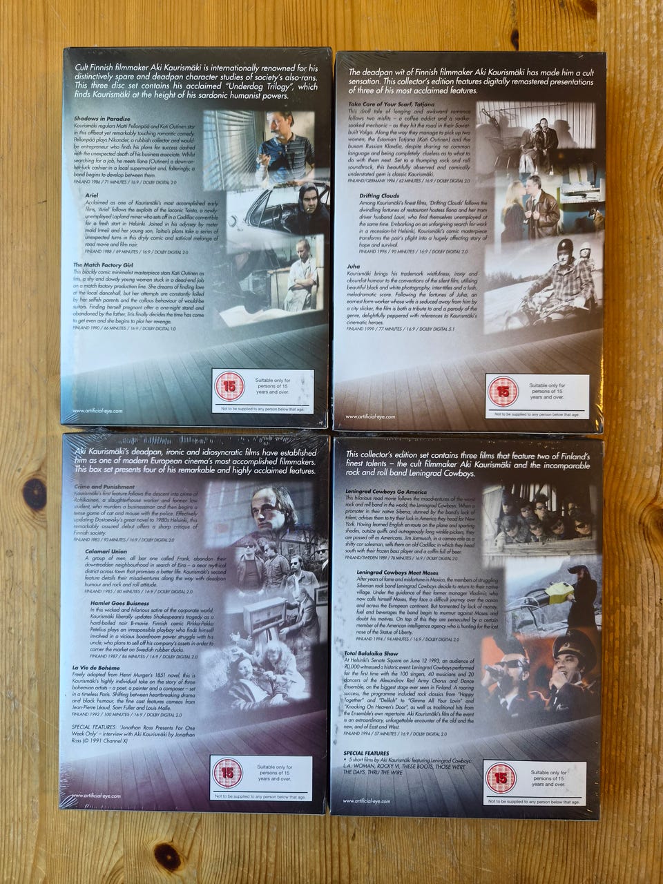 The Aki Kaurismaki Collection Vol. 1-3 & Leningrad Cowboys