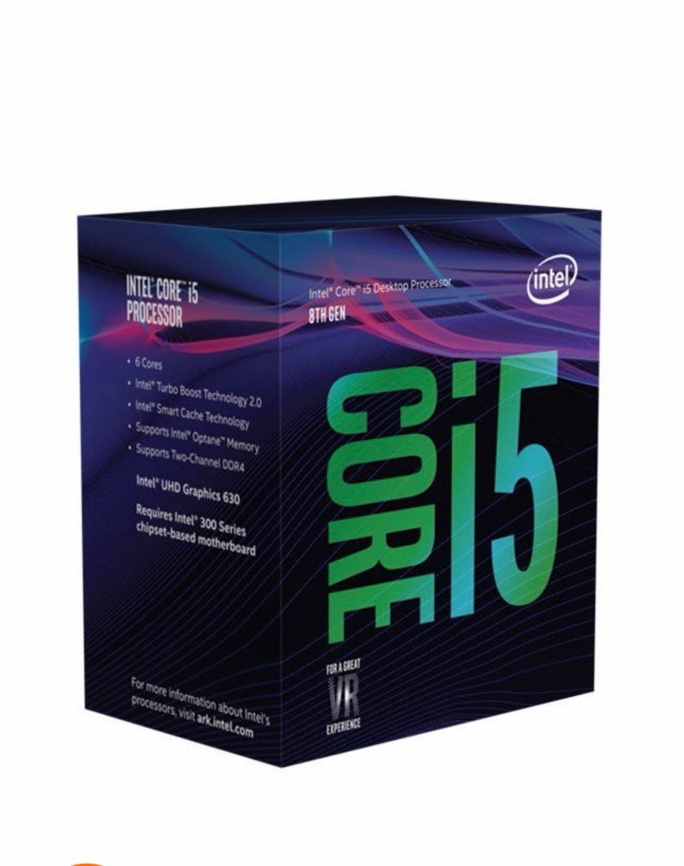 ASUS TUF B360M-PLUS GAMING + Intel i5-8400 – Hovedkort/CPU bundle