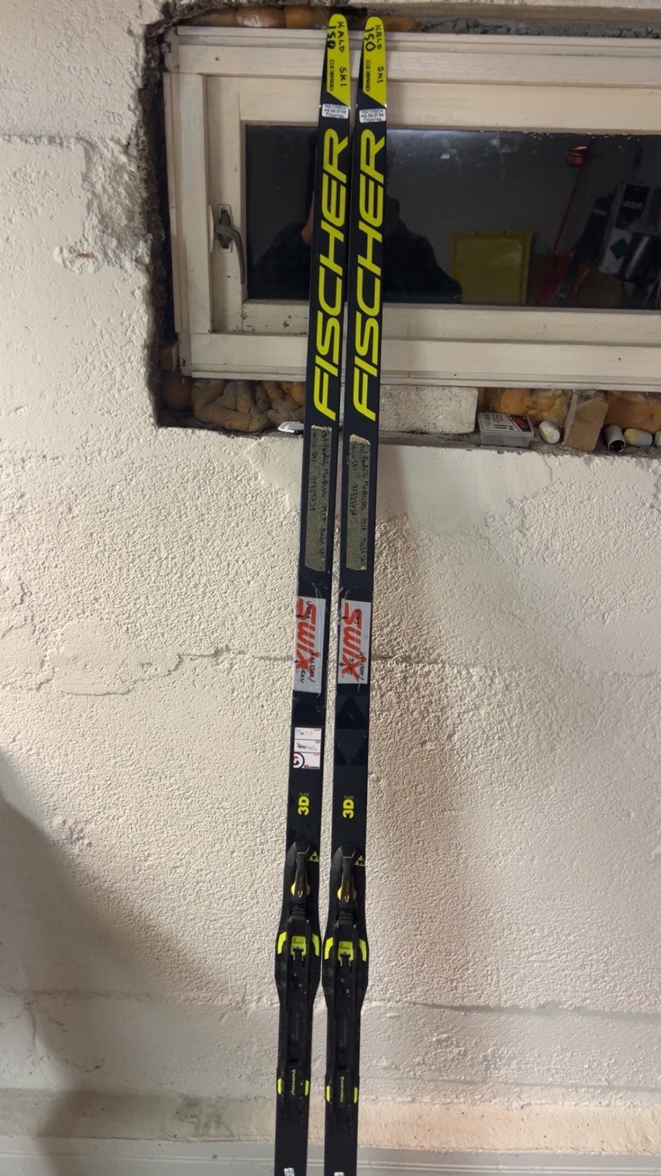 Fischer Speedmax Classic 812 – 202 cm – kaldslipt – ca. 70 kg
