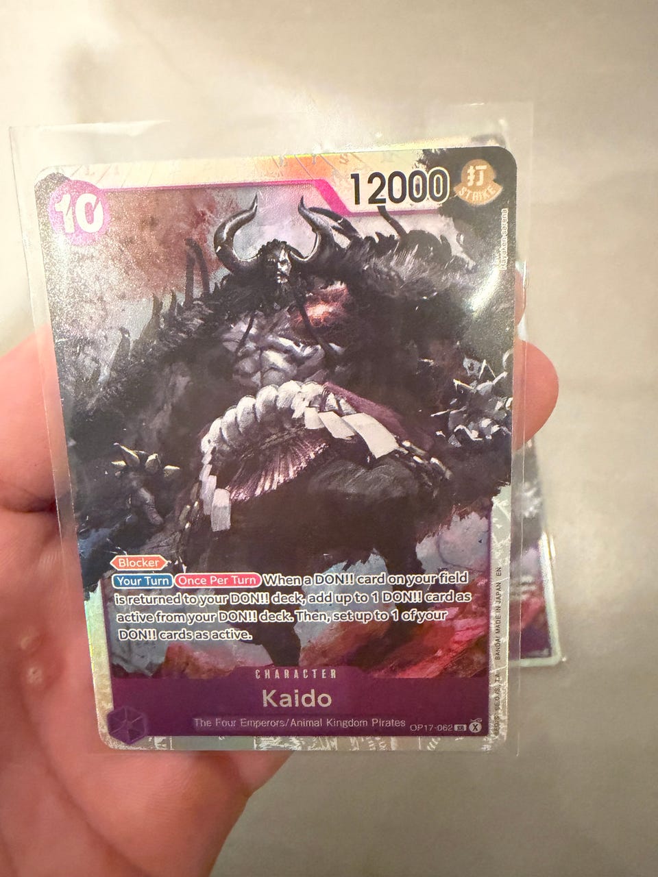 One Piece op17-062 kaido x 4 | FINN-torget