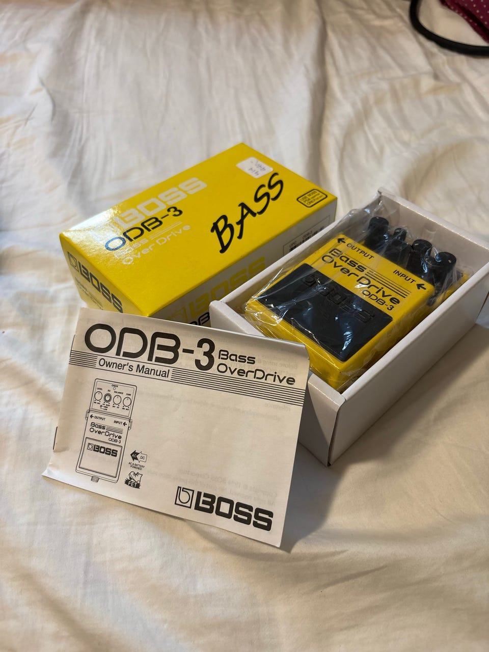 Boss ODB-3 Bass Overdrive effektpedal | FINN-torget