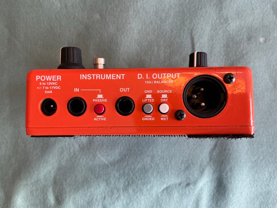 Aphex Punch Factory Model 1404 optical compressor / DI-boks
