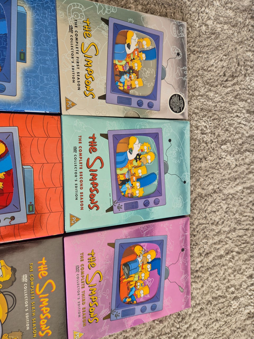The Simpsons DVD-samling + The Simpsons Movie | FINN-torget