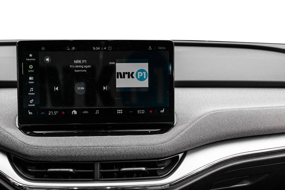 DAB radio er på plass