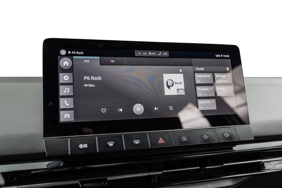 DAB radio er på plass