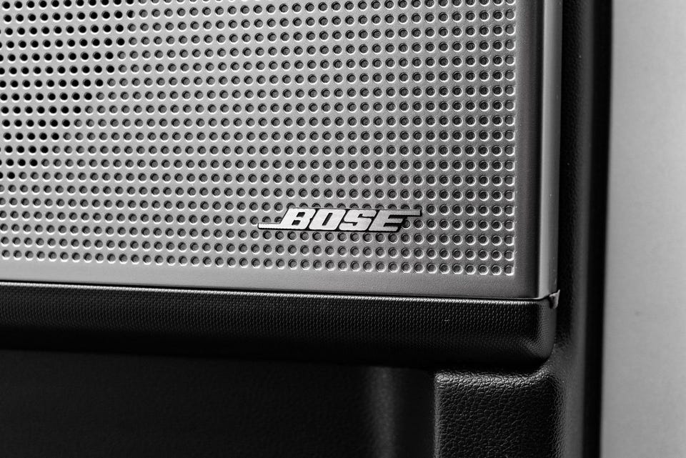 Deilig med premium BOSE stereoanlegg
