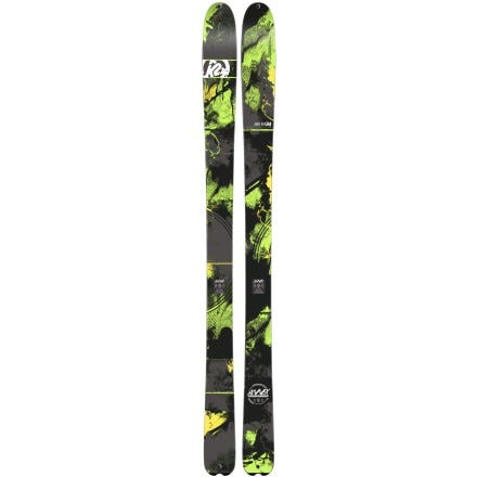 K2 Annex 108 frikjøringsski svart/grønn 184 cm | FINN-torget