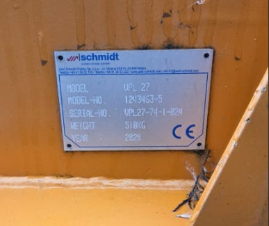 Pent brukt Tellefsdal VPL 270 V-plog 2020 – bilde 4 av 5