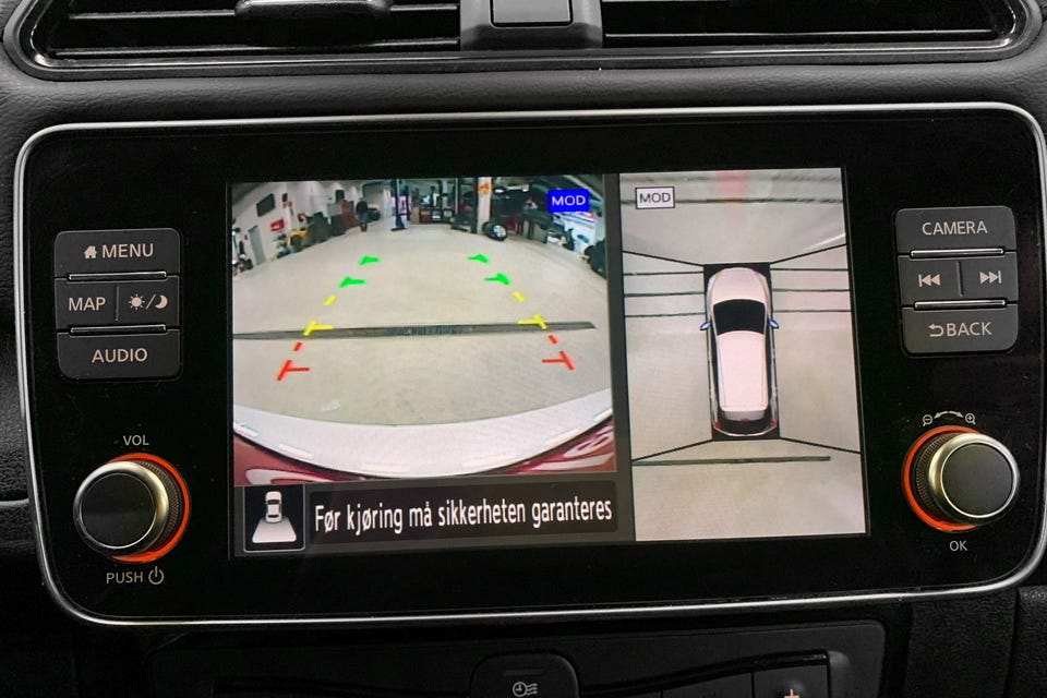 360 kamera og park.sensor foran og bak
