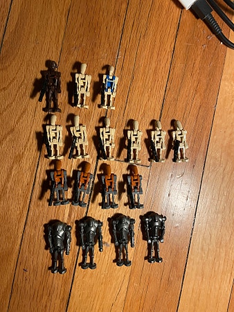 Lego Star Wars Battle Droids - Selges som pakke eller separat