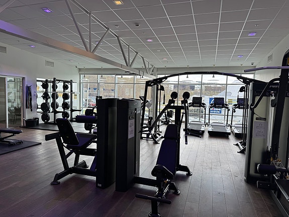 Treningsstudio på jobb!