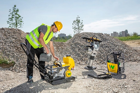 Wacker Neuson Elektrisk komprimerings plater