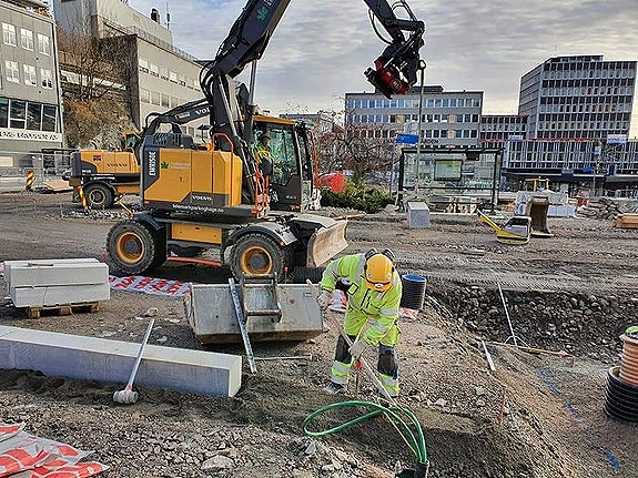 Landmandstorget i Skien