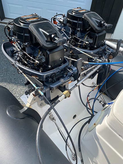 Rib med 2 x 9,9 Yamaha 11 of 20