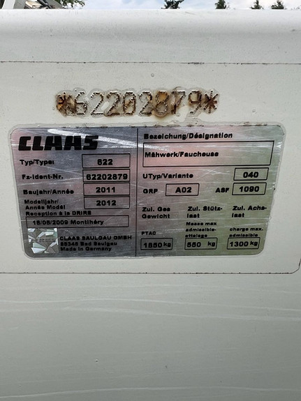 Claas 3050TC 2012, kr 95 000,-