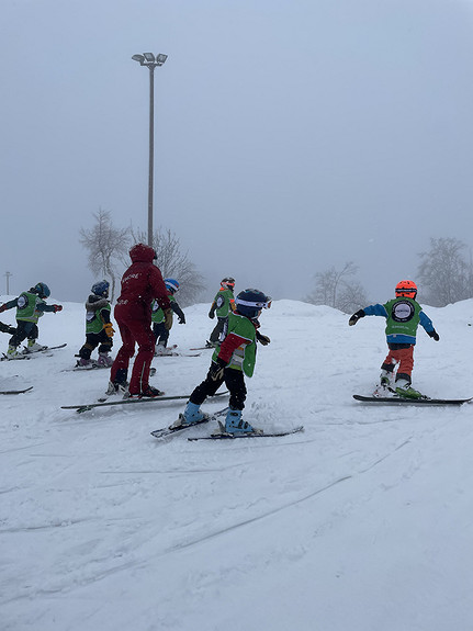 På vinteren har vi gode slalåmmuligheter