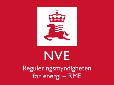 Norges vassdrags- og energidirektorat (NVE) logo