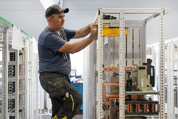 Vår gode kollega i arbeid.