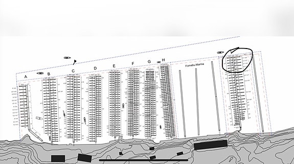 Oksenøya marina - Vinterplass på brygge I v/Oksenøya marina -  550 cm (brutto) / 490 cm (netto) 2 of 2