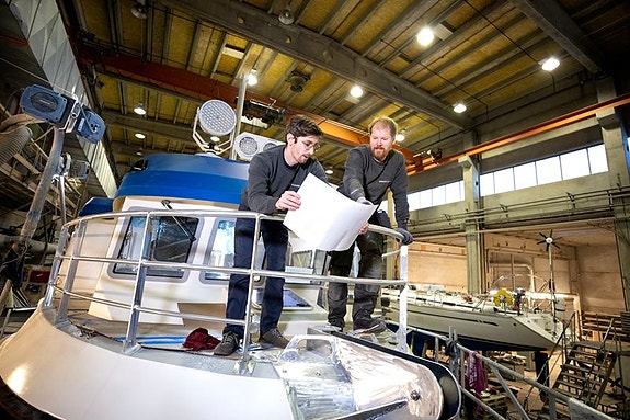 Nybygg under utrustning