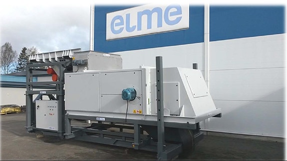 Haahjem Virvelstrømseparator ELME MAGNETS VSB 2000, Krokløftmontert