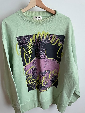 Acne Studios Solstice Print Genser