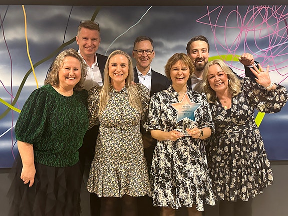 Vi vant prisen Årets Leveransepartner hos Visma Software Nordic AS