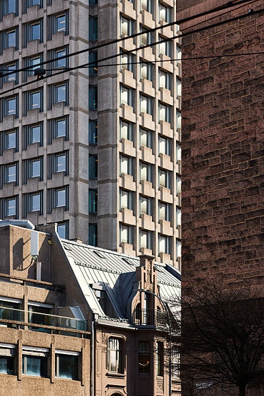 Sentralt på Solli plass