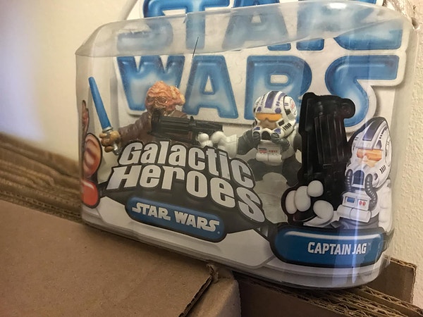 Plo Koon & Captain Jag! Star Wars - Galactic Heroes figurer uåpnet!