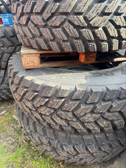 Demokjørte Vinterhjul Valtra G serie/MF 5S