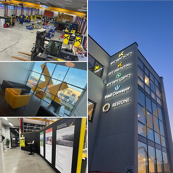 Fra vårt hovedkontor i Øksnevad Næringspark