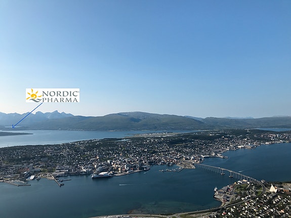 Vi er lokalisert i Kaldfjord, ca 20 min fra Tromsø sentrum