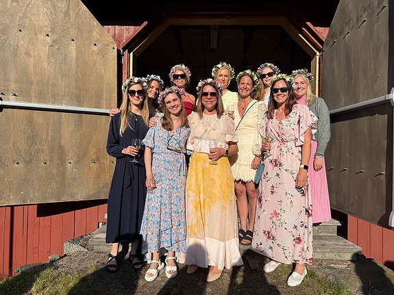 Fra årets sommerfest på Mellomrød gård på Tjøme 🌸