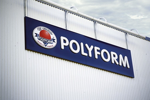 Polyform holder til på Blindheim