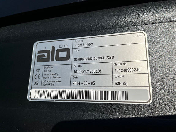 Valtra N174D m/ NY laster 24 2017, kr 749 000,-