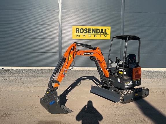 Develon DX20ZE. Electric Finanskampanje 3,69%