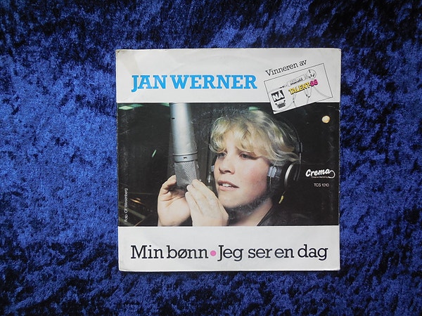 JAN WERNER - HANS ALLER FØRSTE PLATEUTGIVELSE - SJELDEN SAK - JOHNNYROCK