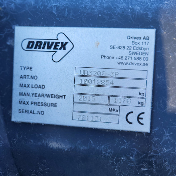 Drivex VB3200-3P 2015, kr 50 000,-