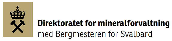 Direktoratet for Mineralforvaltning logo