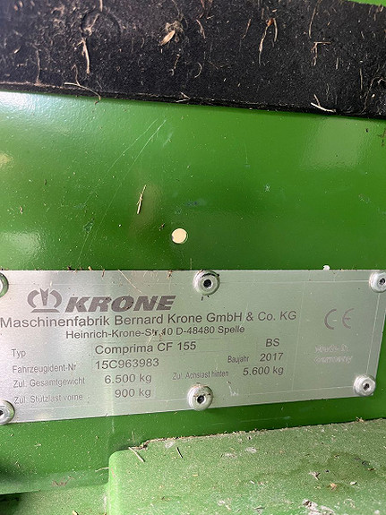 Krone Comprima CF155XC