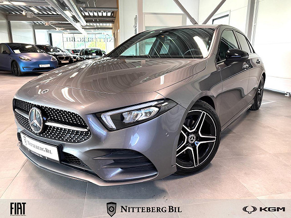 Mercedes-Benz A-Klasse - A200 - Adaptiv cruise - AMG - Led - Ryggekamera - 2019, 101 000 km, kr 249 000,-